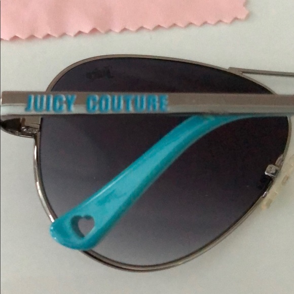 JUICY COUTURE AUTHENTIC SUNGLASSES AND CASE - Picture 2 of 8